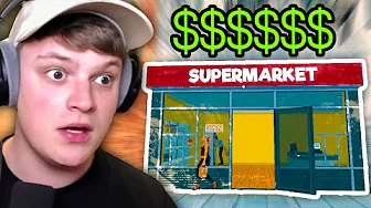 JEG ÅBNER MIN EGEN BUTIK! - Supermarket Simulator