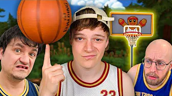 Golf men det er basket med Johnni og Cap