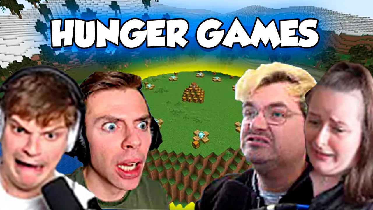 MINECRAFT HUNGER GAMES MED @MortenGaming & @CapLejbe