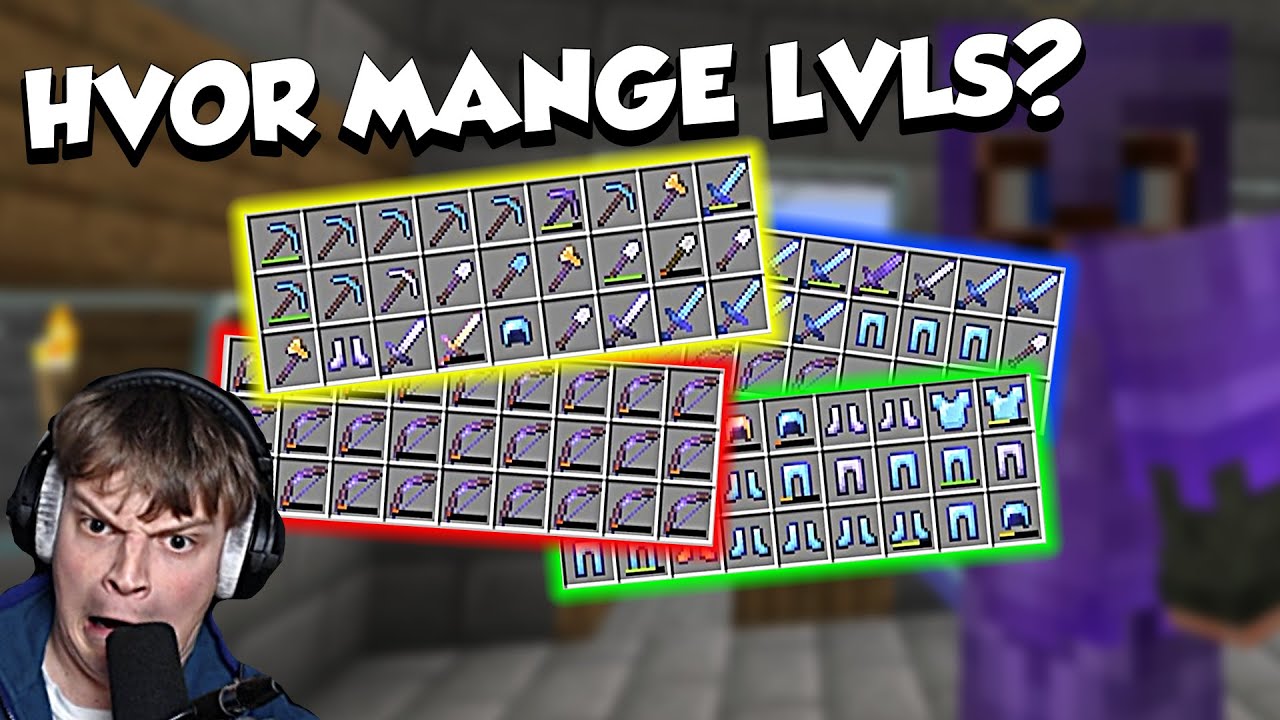 Disenchanter ALLE mine ting - Minecraft: ep 92