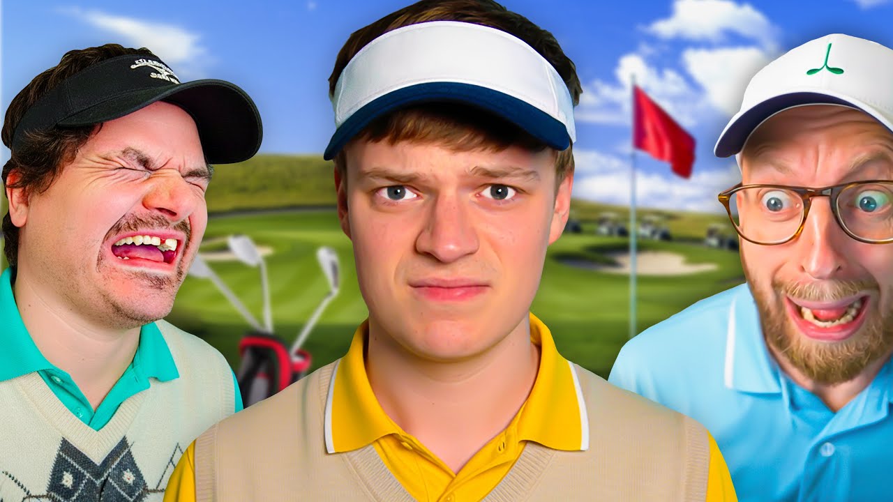 ALDRIG har jeg set Johnni og Cap så sur i Minigolf