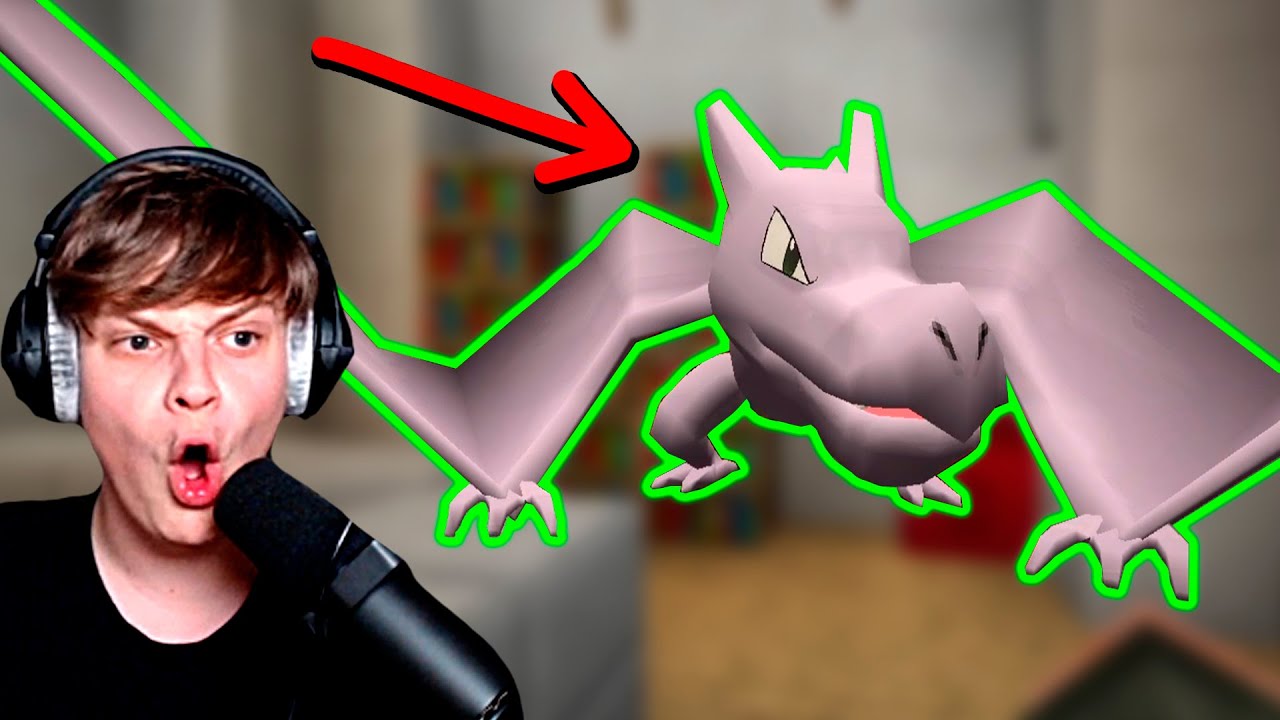 POKEMON I MINECRAFT MED CAP OG LEJB