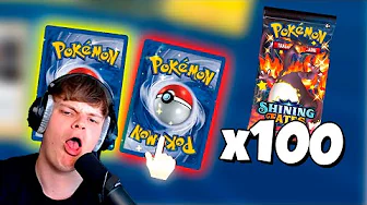 ÅBNER 100 PAKKER! (Pokémon TCG)