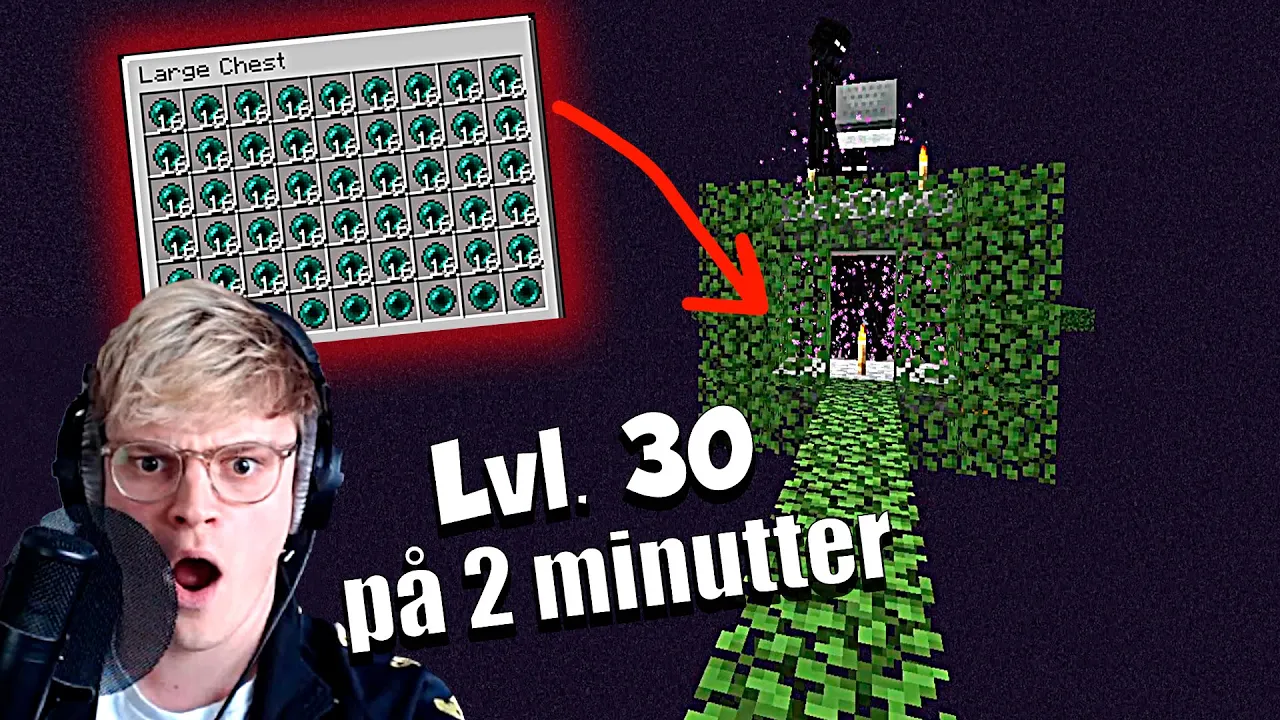 LAVER EN ENDERMAN FARM - Minecraft: Ep 24