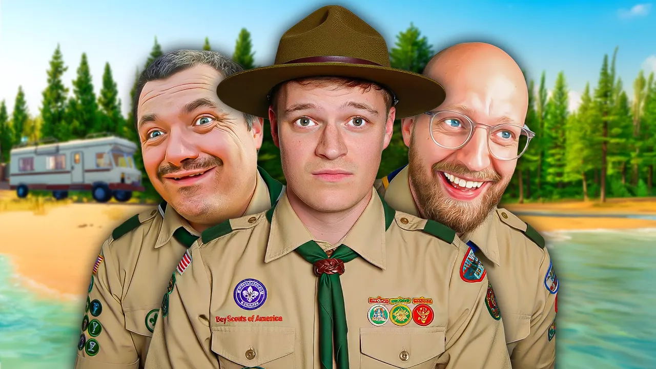 Tager på camping med Johnni og Cap