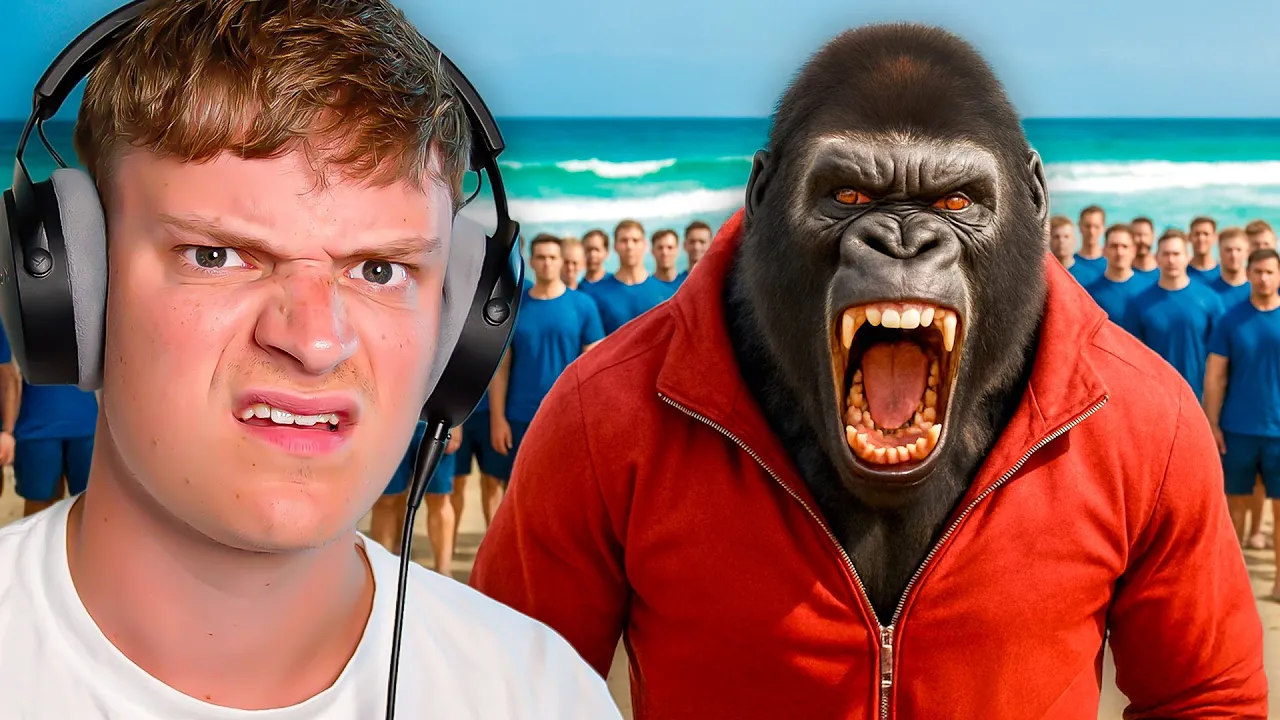 100 MÆND VS. 1 GORILLA