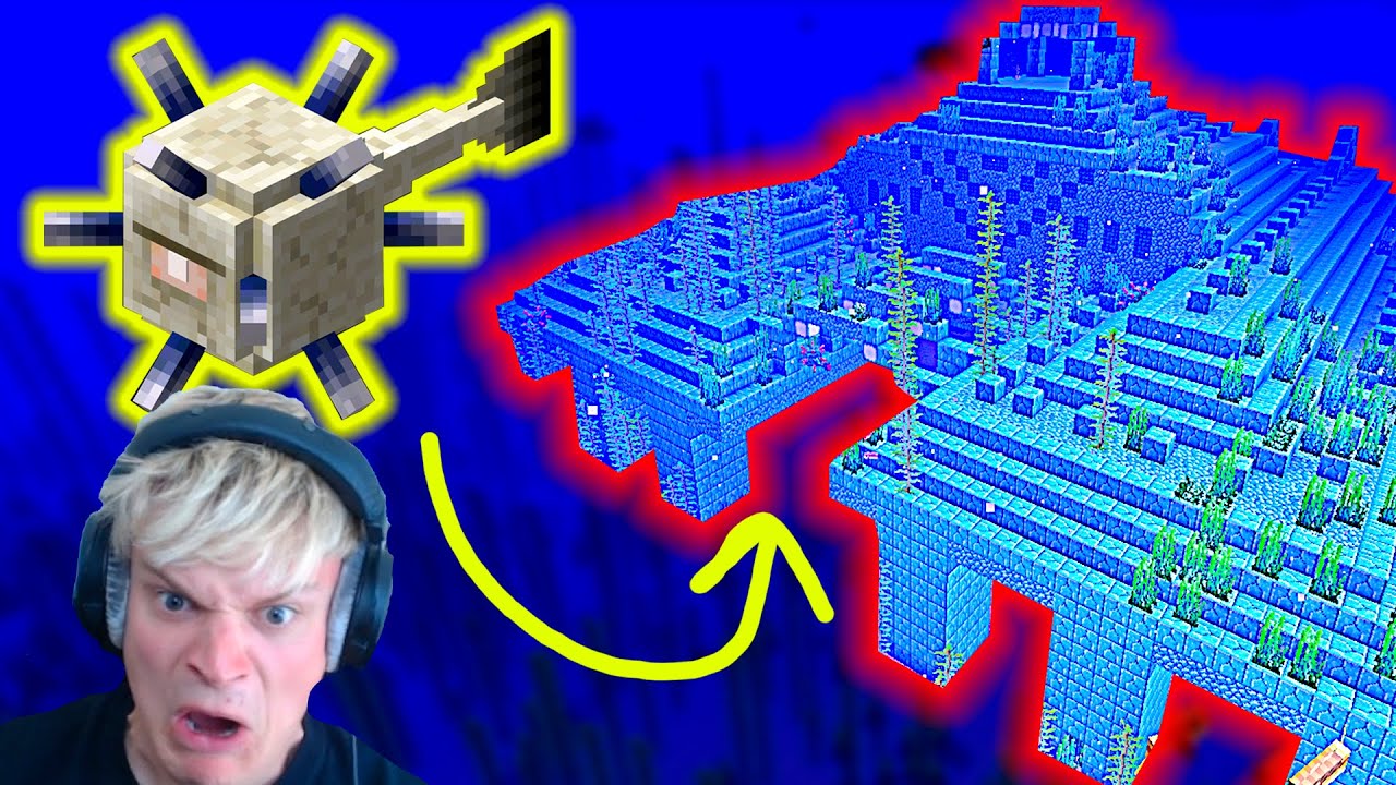 RAIDER MIT FØRSTE VAND TEMPEL! - Minecraft: Ep 51