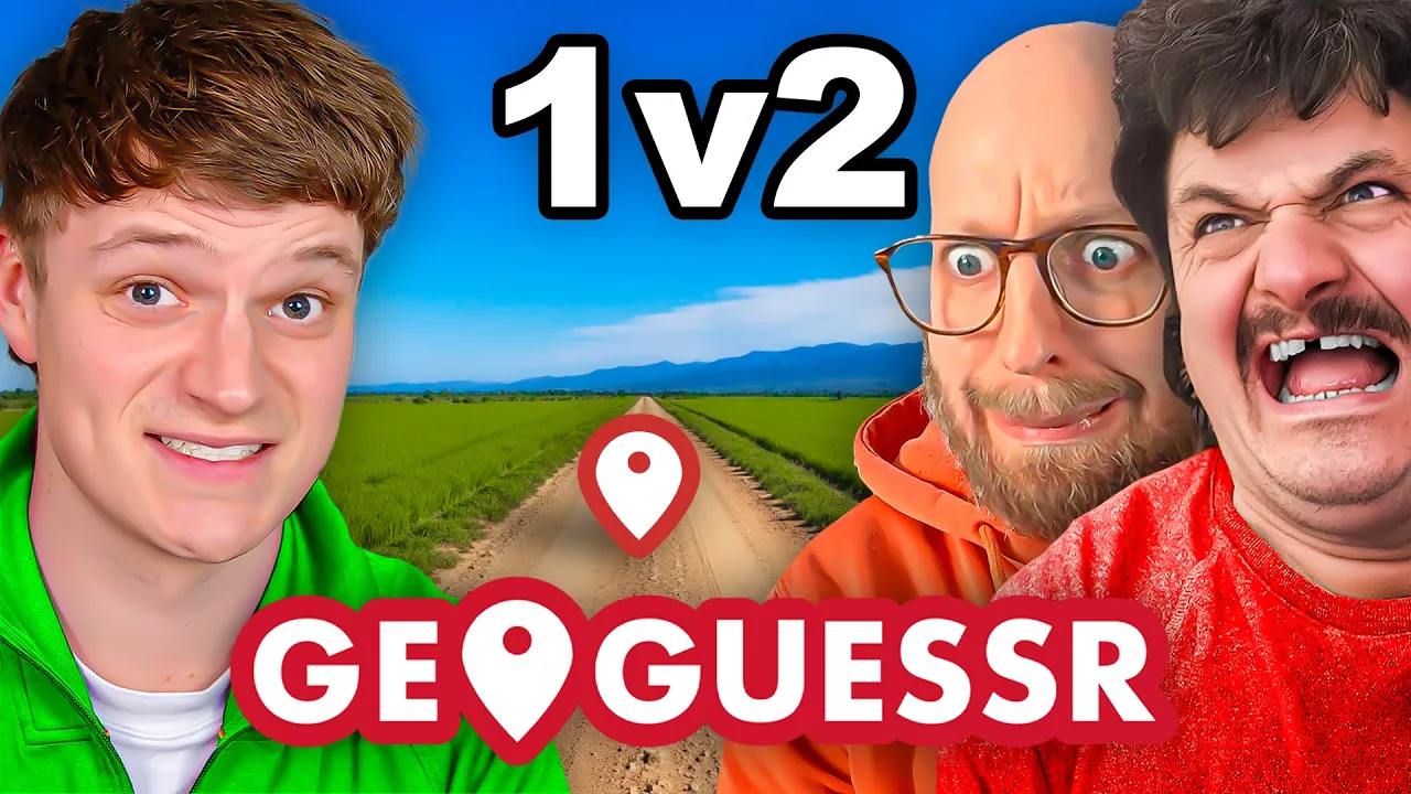 Jan Vs. Cap & Johnni i GeoGessr