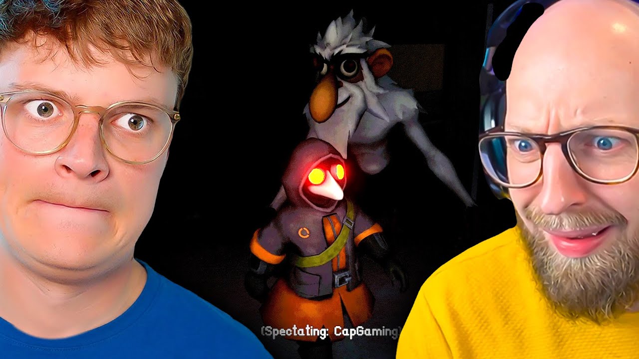 Cap bliver jagtet af en syg abe