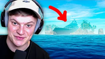 Finder et KÆMPE efterladt SKIB! - Raft (alene): Ep 10