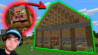 BYGGER ET KÆMPE HUS TIL MINE VILLAGERS - Minecraft: Ep 11 (Sæson 2)