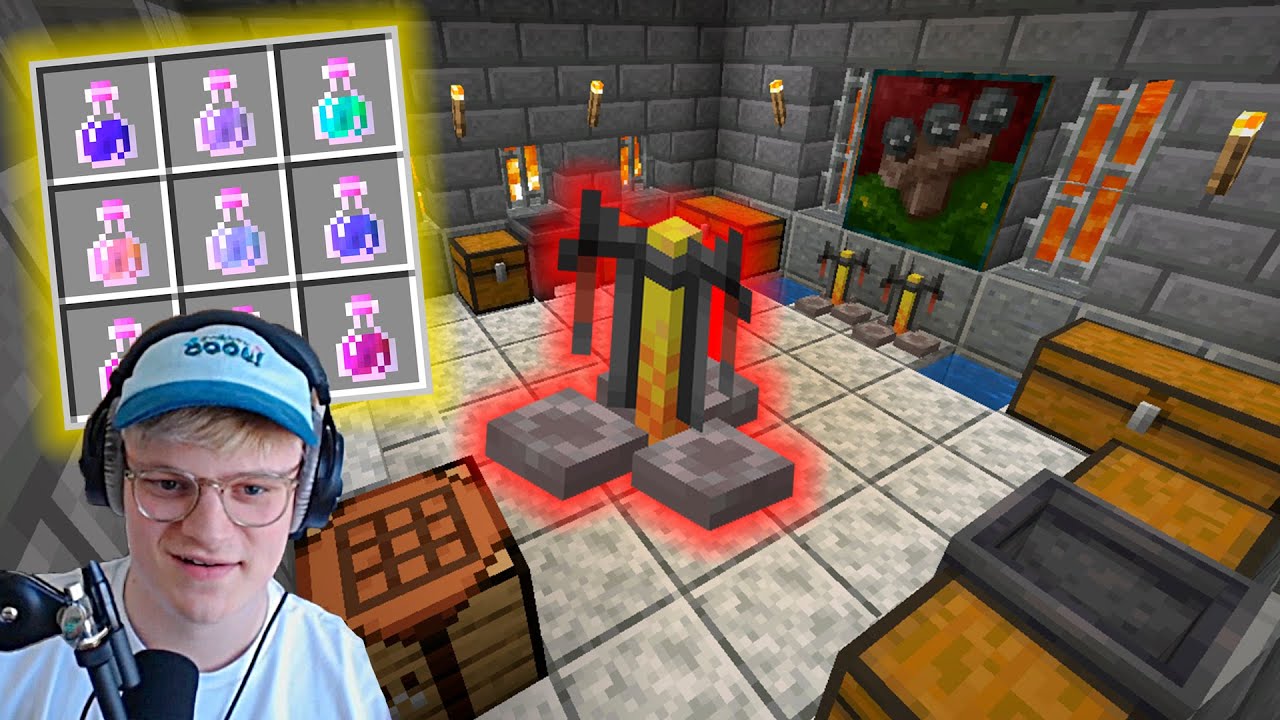 LAVER ET RUM TIL POTIONS - Minecraft: Ep 43