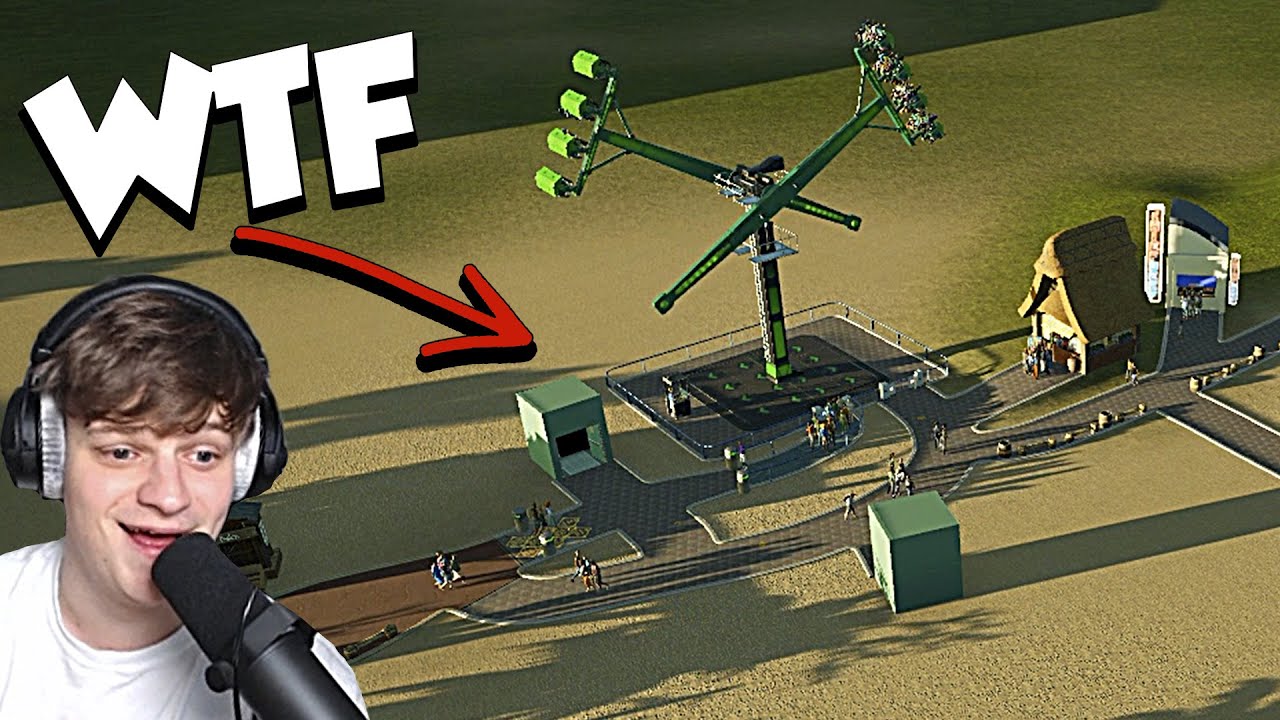 Godt denne forlystelsespark ikke er virkelig! - Planet Coaster #1