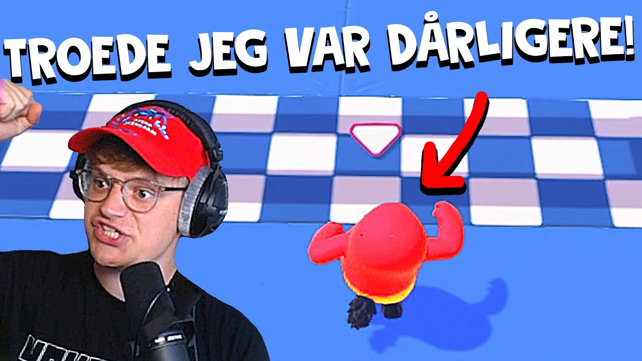 PRØVER "FALL GUYS" FOR FØRSTE GANG