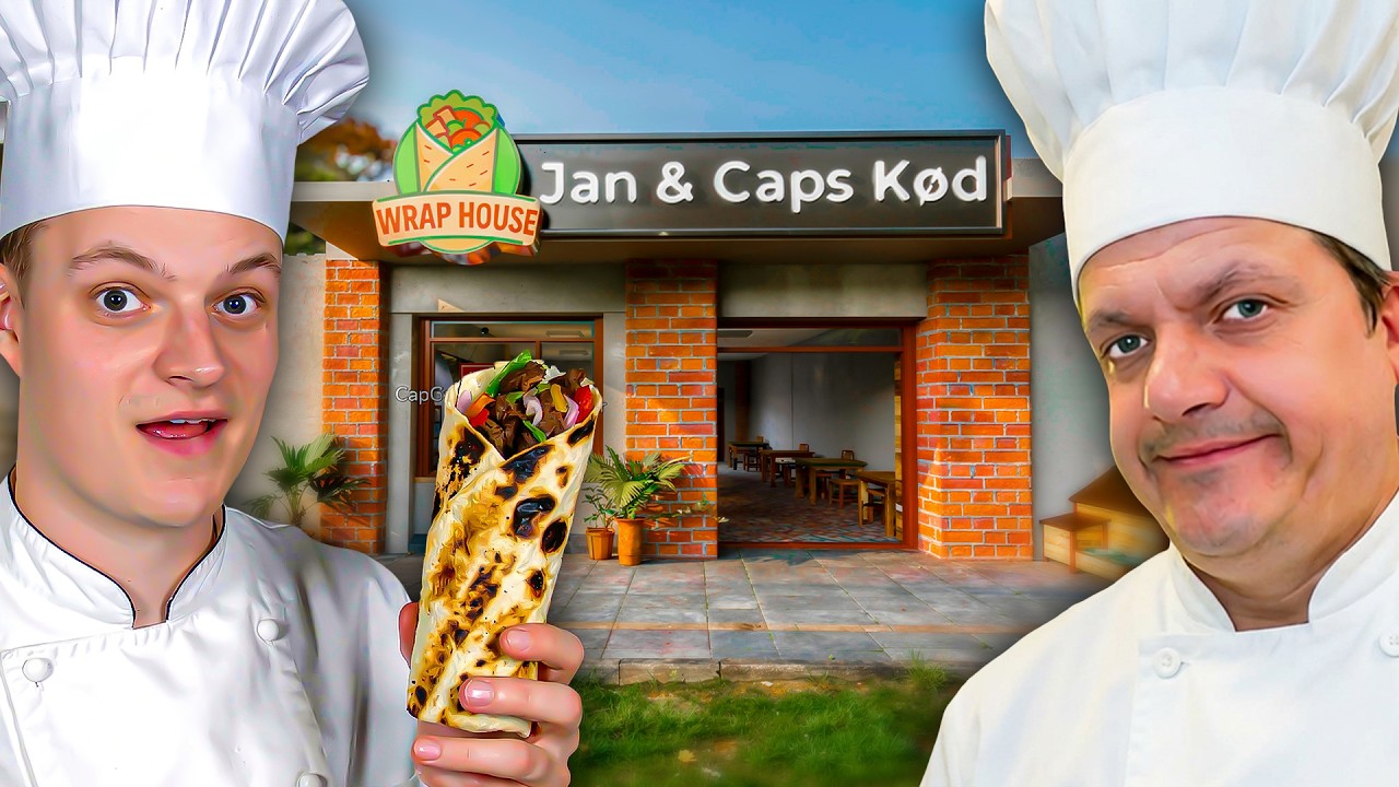 Cap og jeg starter en durum bar