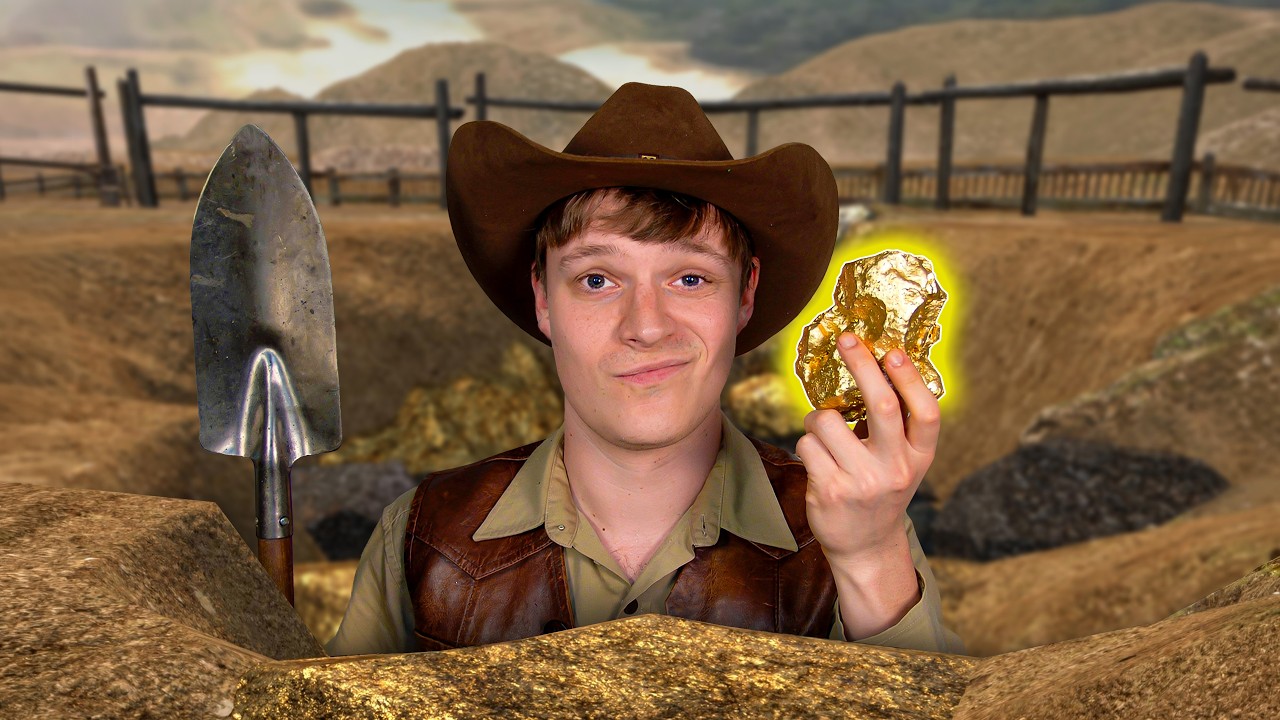 Jeg er blevet sherif og skal mine guld