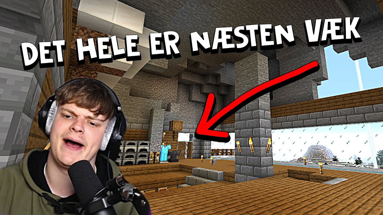 Mit hjem ligner en byggeplads.. - Minecraft: ep 85