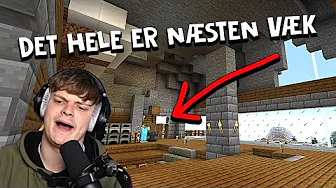 Mit hjem ligner en byggeplads.. - Minecraft: ep 85