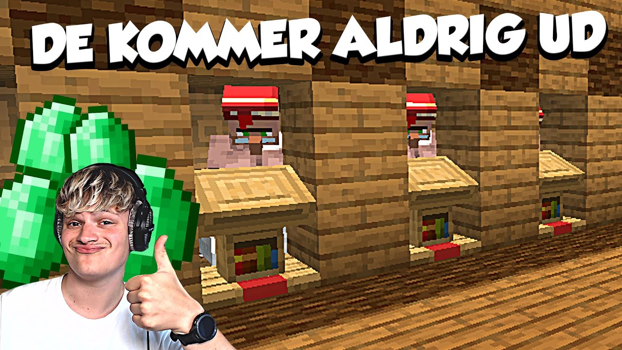 LAVER EN TRADING STATION - Minecraft: ep 72