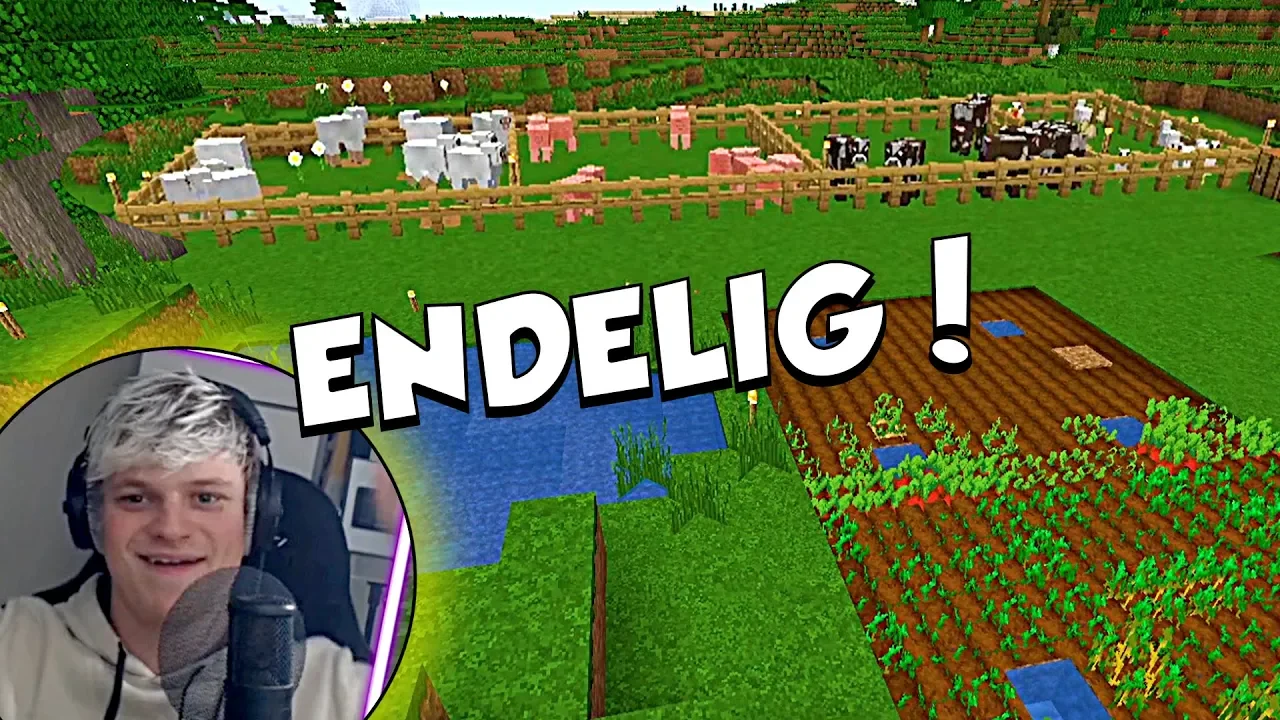 LAVER MIN DRØMME FARM - Minecraft Ep: 15