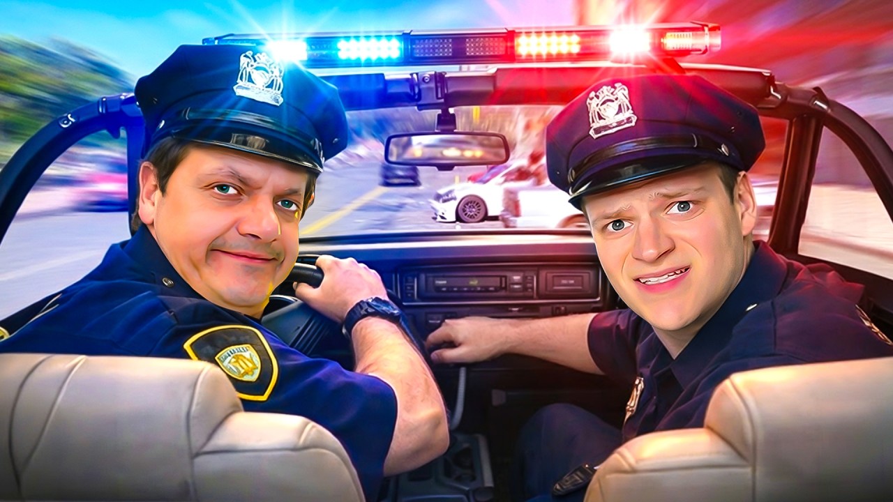 De skulle ALDRIG have givet os en politibil..