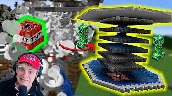 SPRÆNGER MIN CREEPER FARM OG BYGGER EN NY - Minecraft: Ep 53