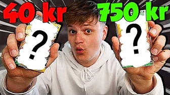 40 KR VS. 750 KR POKEMON