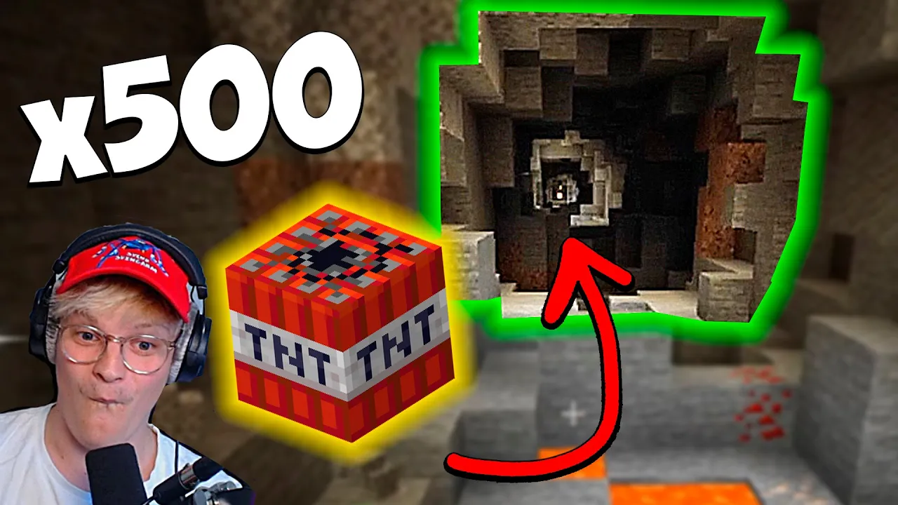 SPRÆNGER 500+ TNT - Minecraft: ep 57