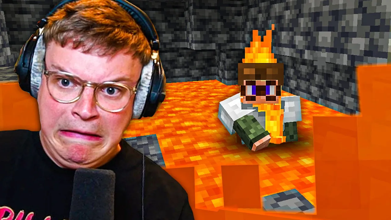 Lavaen tog mig - Hardcore Minecraft