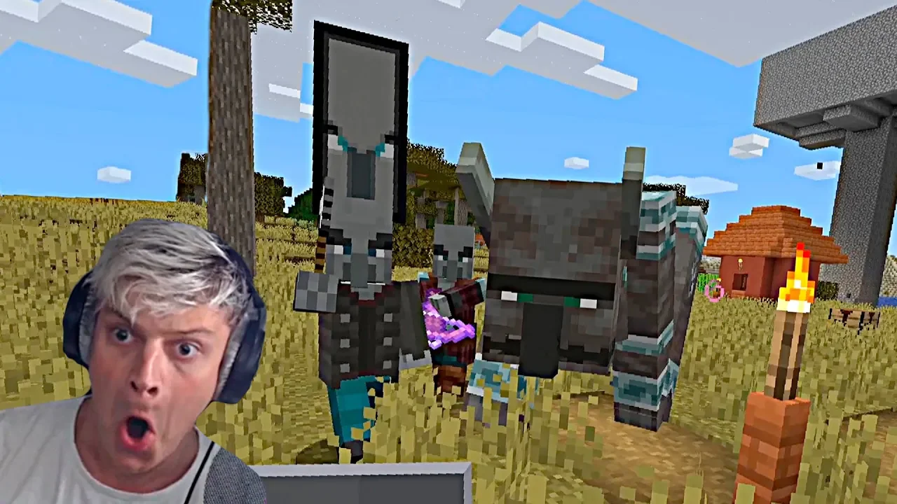 MIT FØRSTE RAID NOGENSINDE  - Minecraft Ep: 10