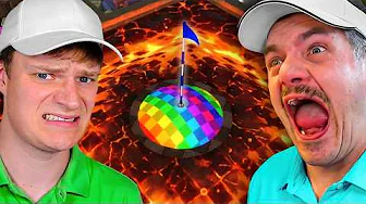 Golf, men ALLE banerne er RAGE QUIT