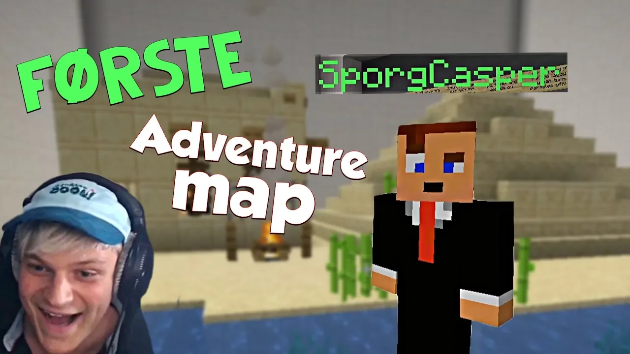 CASPER OG JEG REJSER I TIDEN OG FINDER KNAPPER