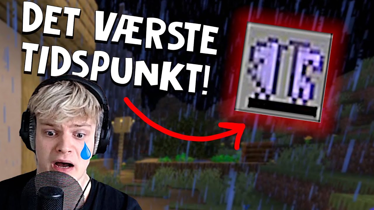 DEN GIK I STYKKER!! - Minecraft: Ep 27