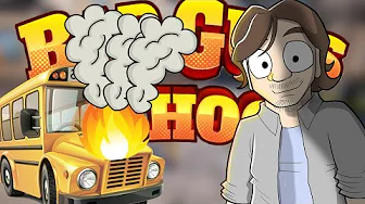 FYRVÆRKERI I SKOLEN! | Bad Guys At School