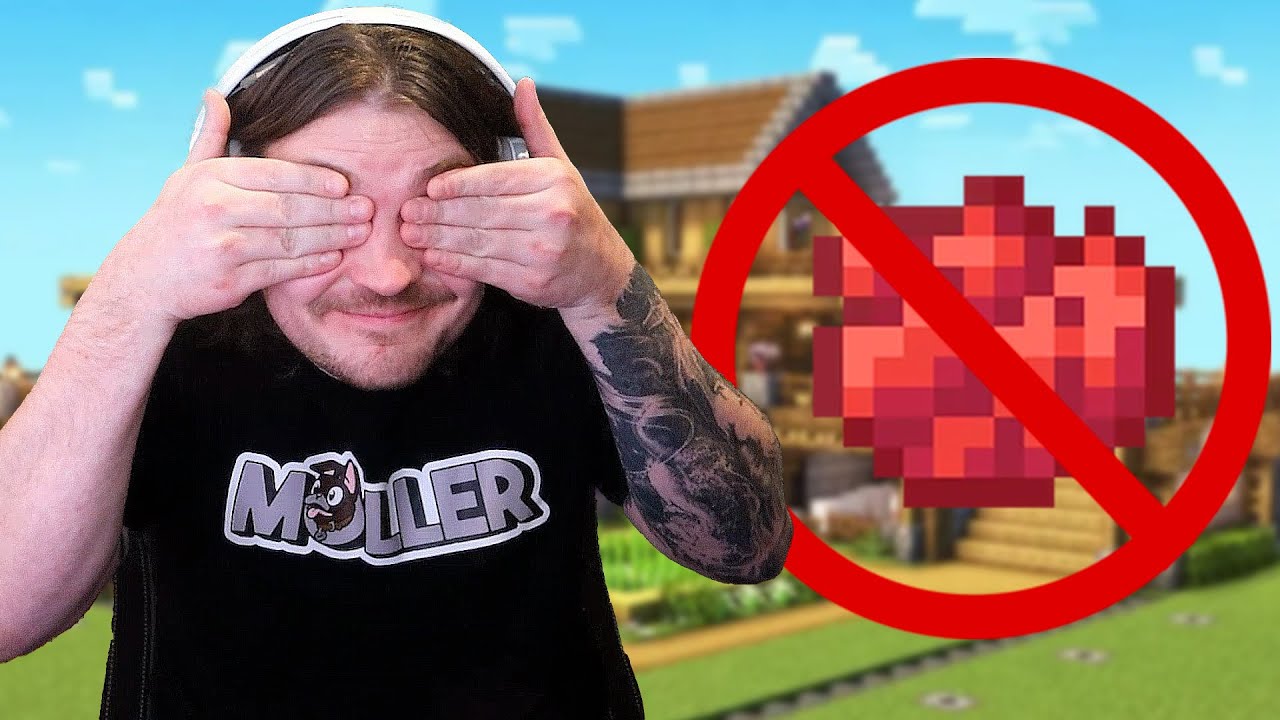 HVIS JEG SER RØDT SLUTTER VIDEOEN I MINECRAFT!