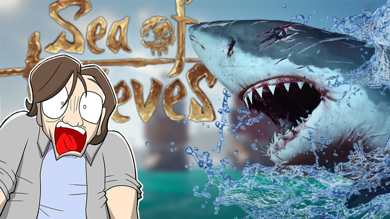 ER DET EN KÆMPE HAJ? | Sea Of Thieves