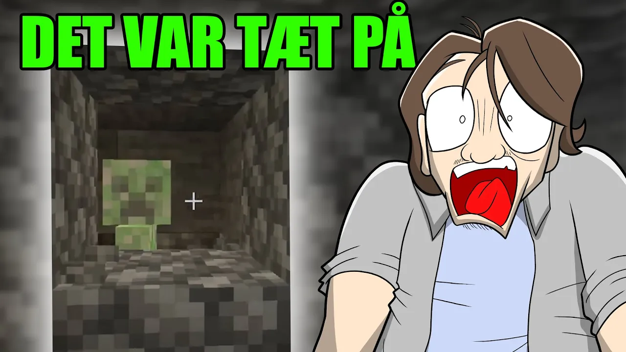 DET GIK NÆSTEN GALT... | Minecraft Hardcore #2