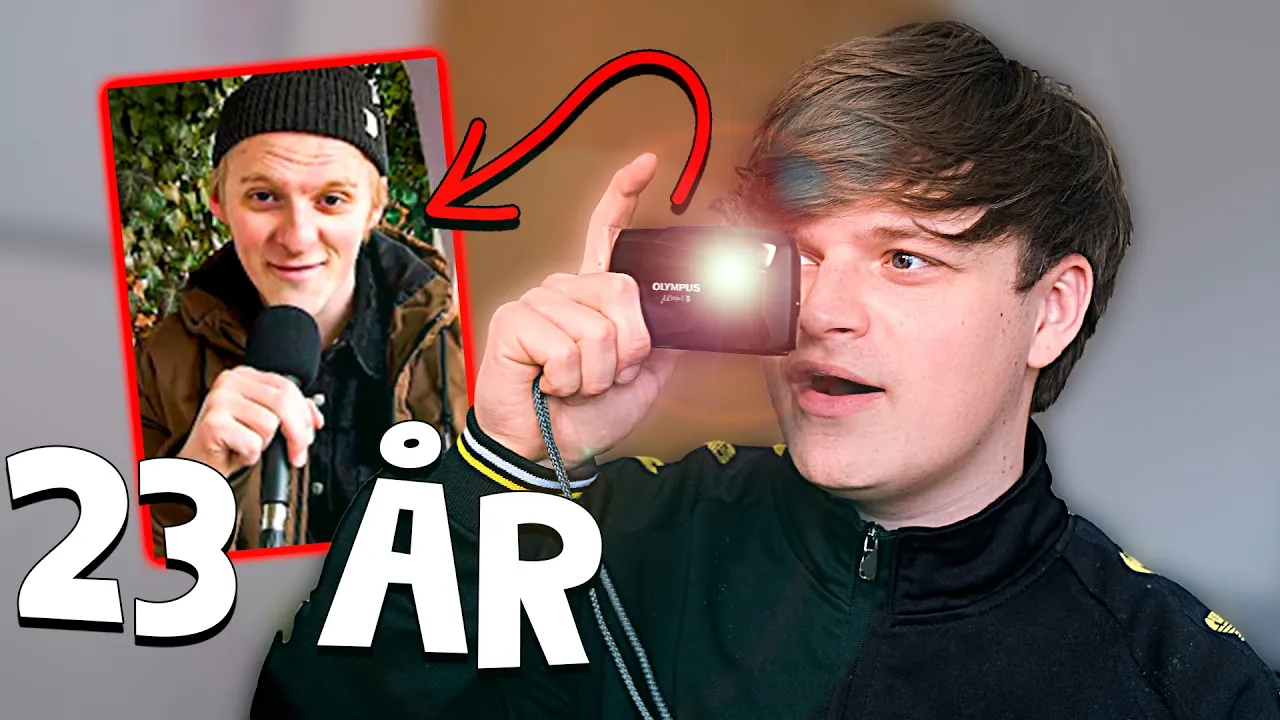 Tester et kamera på alder med min lillebror