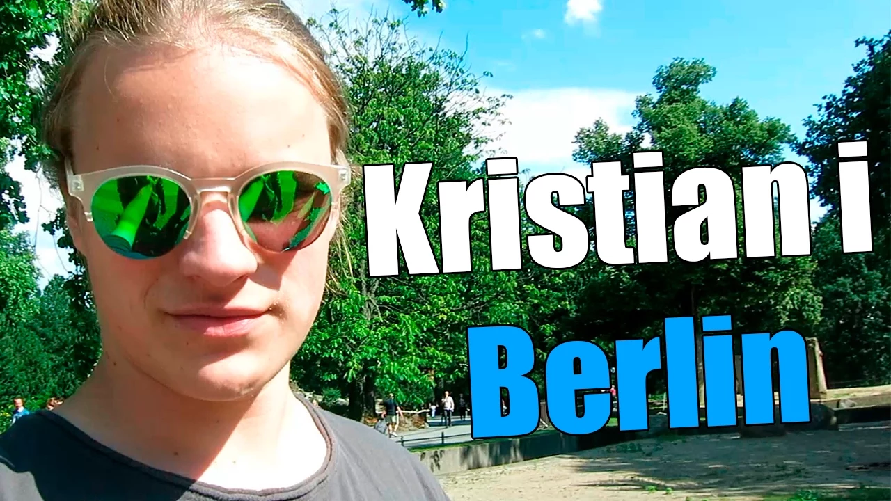 Kristian på familie-tur i Berlin