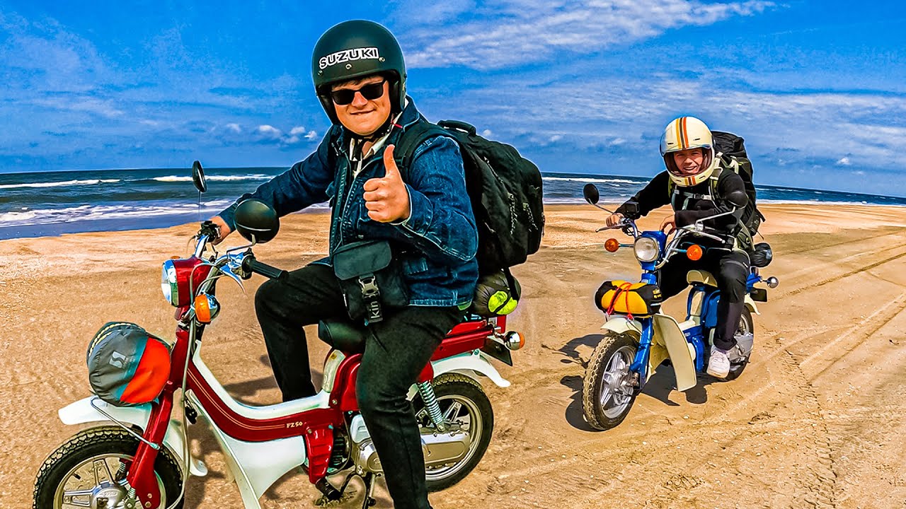 Hele knallertturen med Rasmus (Sønderjylland)