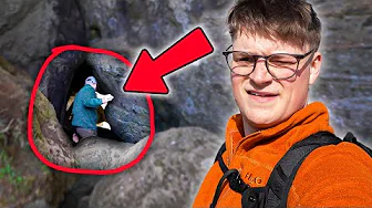 Vi finder en HEMMELIG hule!