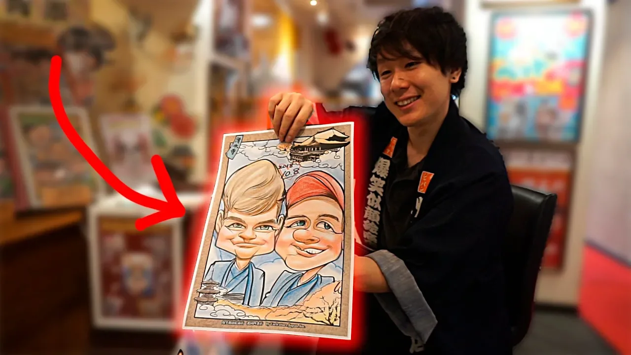 JAPANSK MAND TEGNER OS