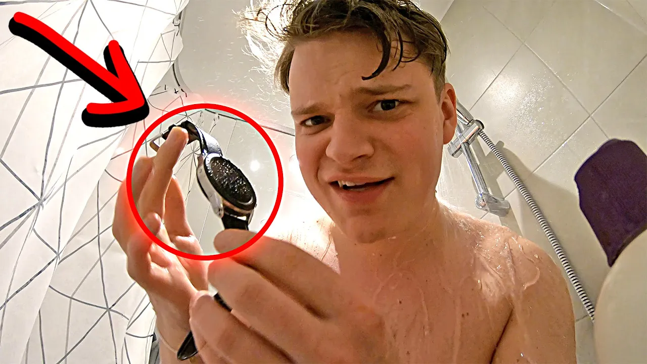 Det skulle ikke have været med i bad..