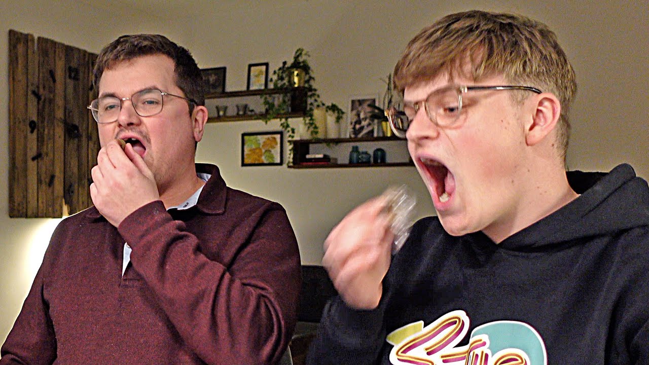 Casper og jeg spiser noget vi fortryder