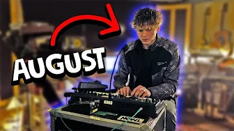 August laver et beat på 15 MINUTTER!