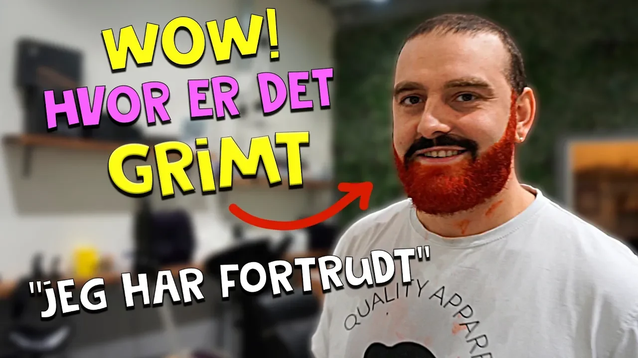 VI FARVER MIN ROOMIES SKÆG