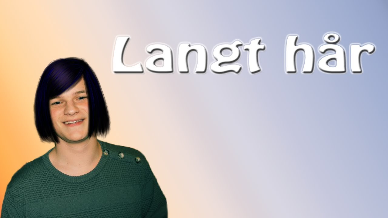 Langt hår