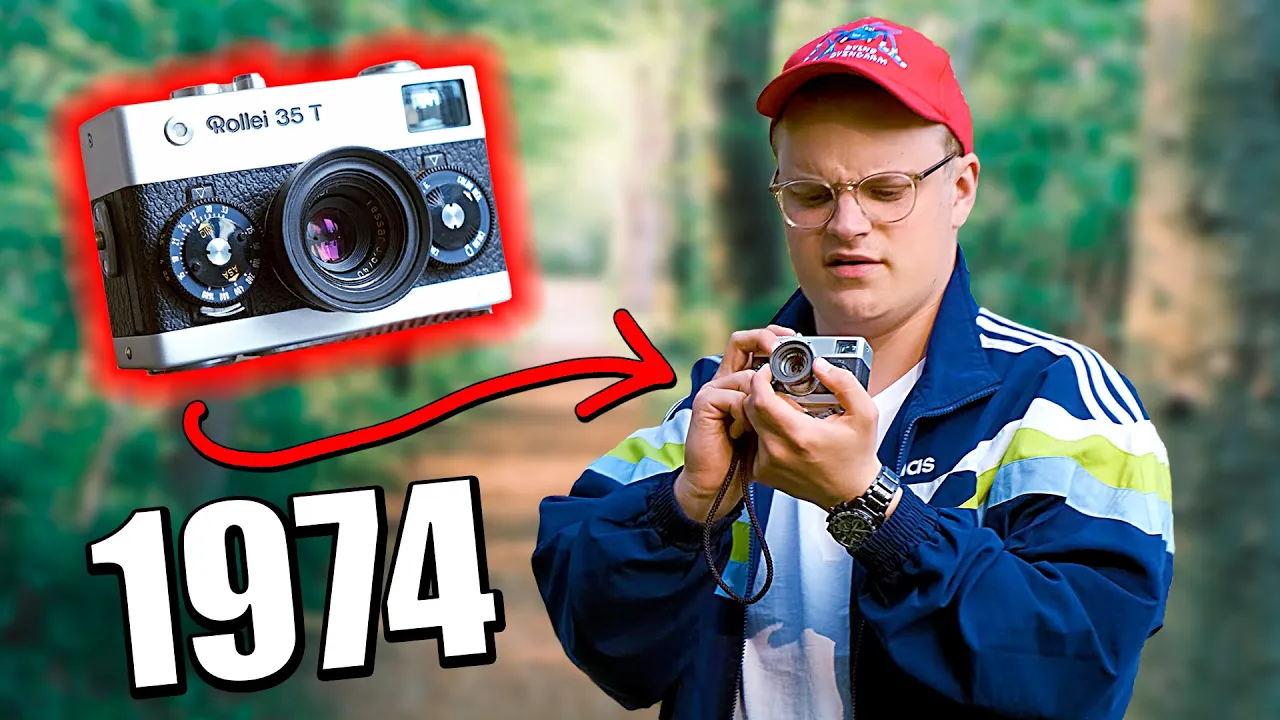 Tager billeder med et kamera: fra 1974