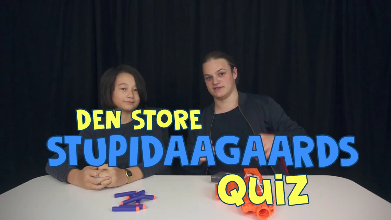 DEN STORE STUPIDAAGAARDS QUIZ - Reklame for Nerf