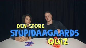 DEN STORE STUPIDAAGAARDS QUIZ - Reklame for Nerf